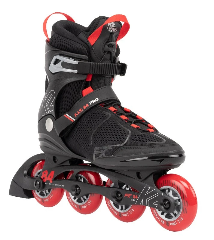 K2 FIT 84 Pro Mens Inline Skates - Black/Red 3 K2 FIT 84 Pro Mens Inline Skates - Black/Red