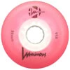 Luminous Light Up Inline Skate Wheels - Pink 4 Pack -Skateboard Shop luminous light up inline skate wheels pink