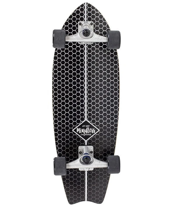 Mindless Surf Skate Fish Tail Black - 29.5" 3 Mindless Surf Skate Fish Tail Black - 29.5"