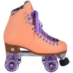 Moxi Beach Bunny Peach Roller Skates