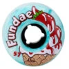 Moxi Fundae Creme De Menthe Wheels 57mm 92a - Set Of 4 -Skateboard Shop moxi fundae creme de menthe wheels