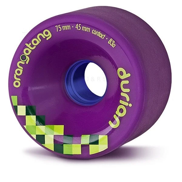 Orangatang Durian Longboard Wheels - Purple 75mm 83a 3 Orangatang Durian Longboard Wheels - Purple 75mm 83a