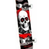 Powell Peralta Ripper One Off Silver/Red Skateboard - 7.0" -Skateboard Shop powell peralta ripper one off silver red skateboard