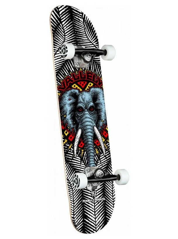 Powell Peralta Vallely Elephant White Skateboard - 8.0" 3 Powell Peralta Vallely Elephant White Skateboard - 8.0"