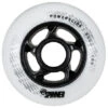 Powerslide Spinner White Wheels 84mm 85a - Set Of 4