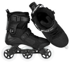 Powerslide Swell Lite Black 100 Skates 7 Powerslide Swell Lite Black 100 Skates -Skateboard Shop powerslide swell lite black 100 skates pair