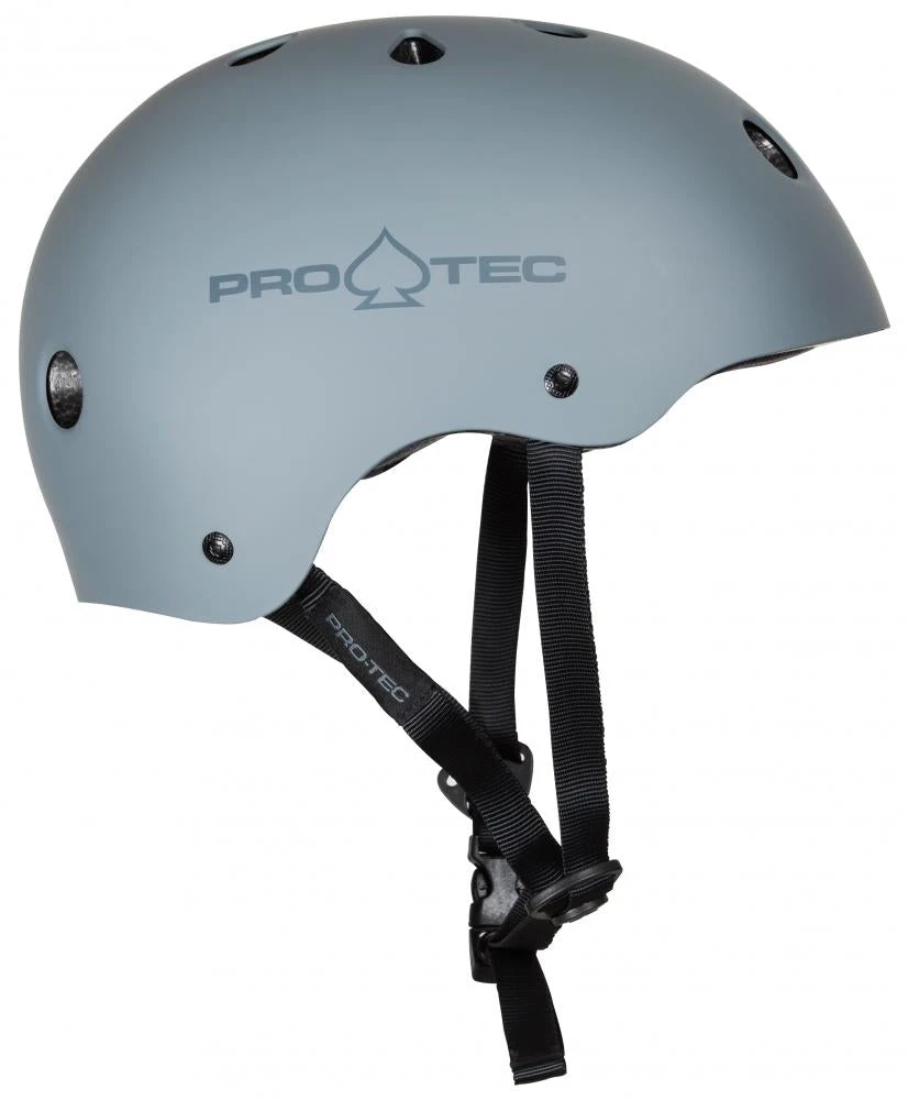 Pro-Tec Classic Certified Helmet - Matt Grey 4 Pro-Tec Classic Certified Helmet - Matt Grey - Image 2