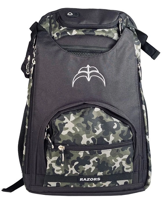 Razors Metro Backpack - Black/Camo 3 Razors Metro Backpack - Black/Camo