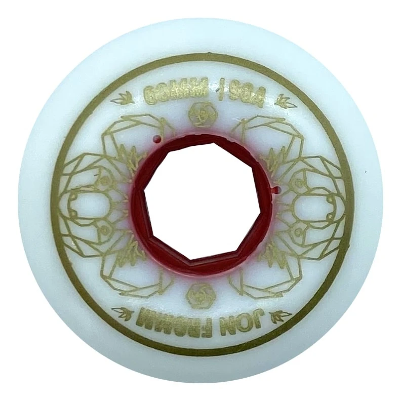 Red Eye Jon Froom White Wheels 60mm 90a - Set Of 4 3 Red Eye Jon Froom White Wheels 60mm 90a - Set Of 4