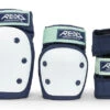 Rekd Adult Heavy Duty Triple Padset - Blue/Mint -Skateboard Shop rekd adult heavy duty triple padset blue mint