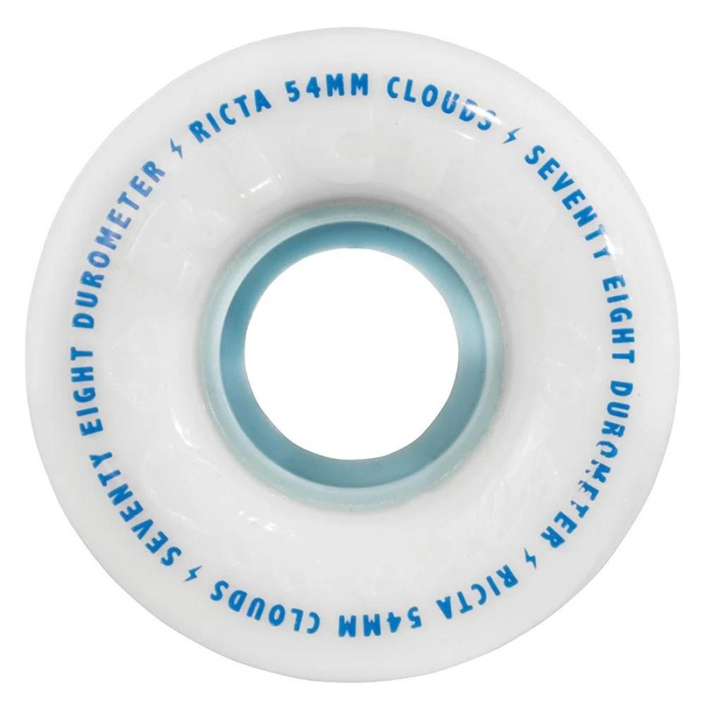 Ricta Clouds Skateboard Wheels - 52mm 78a 3 Ricta Clouds Skateboard Wheels - 52mm 78a