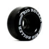 Rio Roller Coaster Black Roller Skate Wheels 62mm - Set Of 4 -Skateboard Shop rio roller coaster black roller skate wheels