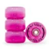 Rio Roller Pink Light Up Roller Skate Wheels 58mm - Set Of 4 1 Rio Roller Pink Light Up Roller Skate Wheels 58mm - Set Of 4 -Skateboard Shop rio roller pink light up roller skate wheels 58mm