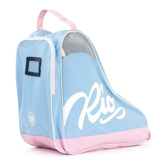 Rio Roller Script Skate Bag - Blue/Pink 4 Rio Roller Script Skate Bag - Blue/Pink - Image 2
