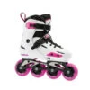 Rollerblade Apex Adjustable Inline Skates - White/Pink -Skateboard Shop rollerblade apex adjustable inline skates white pink