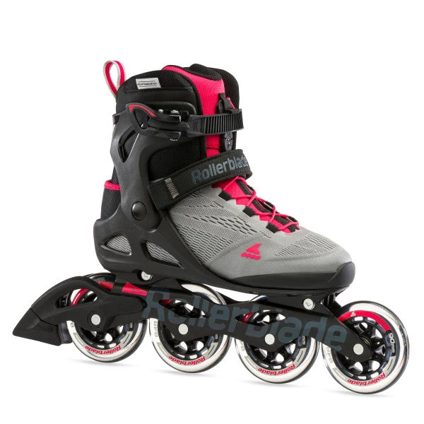 Rollerblade Macroblade 90 Womens Skates - Grey/Pink 3 Rollerblade Macroblade 90 Womens Skates - Grey/Pink