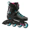 Rollerblade RB Cruiser Women's Inline Skates - Black/Aqua -Skateboard Shop rollerblade rb cruiser women s inline skates black aqua
