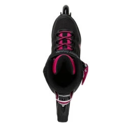 Rollerblade Sirio 80 Womens Inline Skates - Black/Raspberry -Skateboard Shop rollerblade sirio 80 inline skates black raspberry top