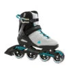 Rollerblade Spark 80 Womens Inline Skates - Grey/Turquoise 2 Rollerblade Spark 80 Womens Inline Skates - Grey/Turquoise -Skateboard Shop rollerblade spark 80 womens inline skates grey turquoise