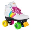 Rookie Forever Rainbow Quad Roller Skates - White 1 Rookie Forever Rainbow Quad Roller Skates - White -Skateboard Shop rookie forever rainbow quad roller skates white