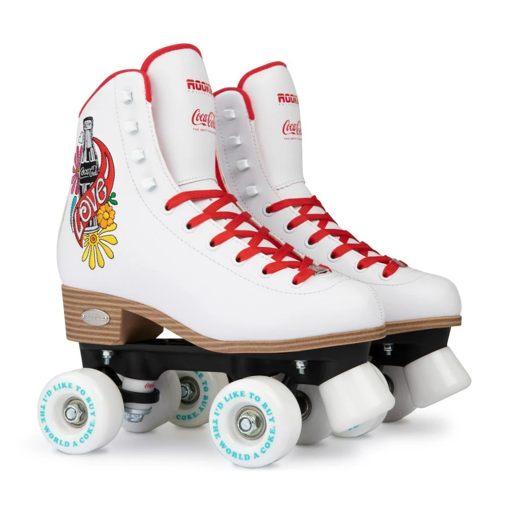 Rookie X Coca-Cola Love Roller Skates - White 5 Rookie X Coca-Cola Love Roller Skates - White - Image 3