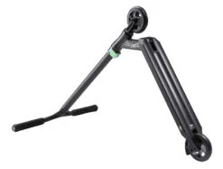 Sacrifice Flyte 100 V2 Stunt Scooter - Black/Neo -Skateboard Shop sacrifice flyte 100 stunt scooter black angle