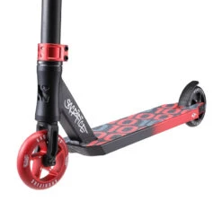 Sacrifice Flyte 100 V2 Stunt Scooter - Black/Red 7 Sacrifice Flyte 100 V2 Stunt Scooter - Black/Red -Skateboard Shop sacrifice flyte 100 v2 stunt scooter black red close