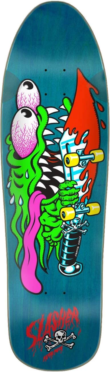 Santa Cruz Meek Slasher Pro Skateboard Deck - 9.23" 3 Santa Cruz Meek Slasher Pro Skateboard Deck - 9.23"