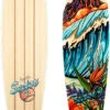 Sector 9 Maverick Stack Longboard - 44" 1 Sector 9 Maverick Stack Longboard - 44" -Skateboard Shop sector 9 maverick stack 44 bamboo complete longboard black trucks