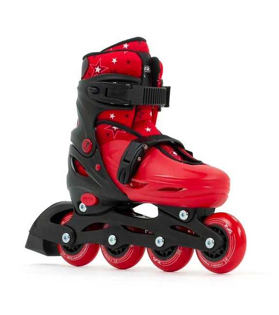 SFR Plasma Red Adjustable Inline Skates 3 SFR Plasma Red Adjustable Inline Skates