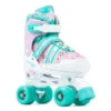 SFR Spectra Adjustable Roller Skates - Pink/Green
