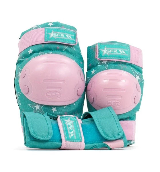 SFR Star Triple Pad Set - Pink/Green 3 SFR Star Triple Pad Set - Pink/Green