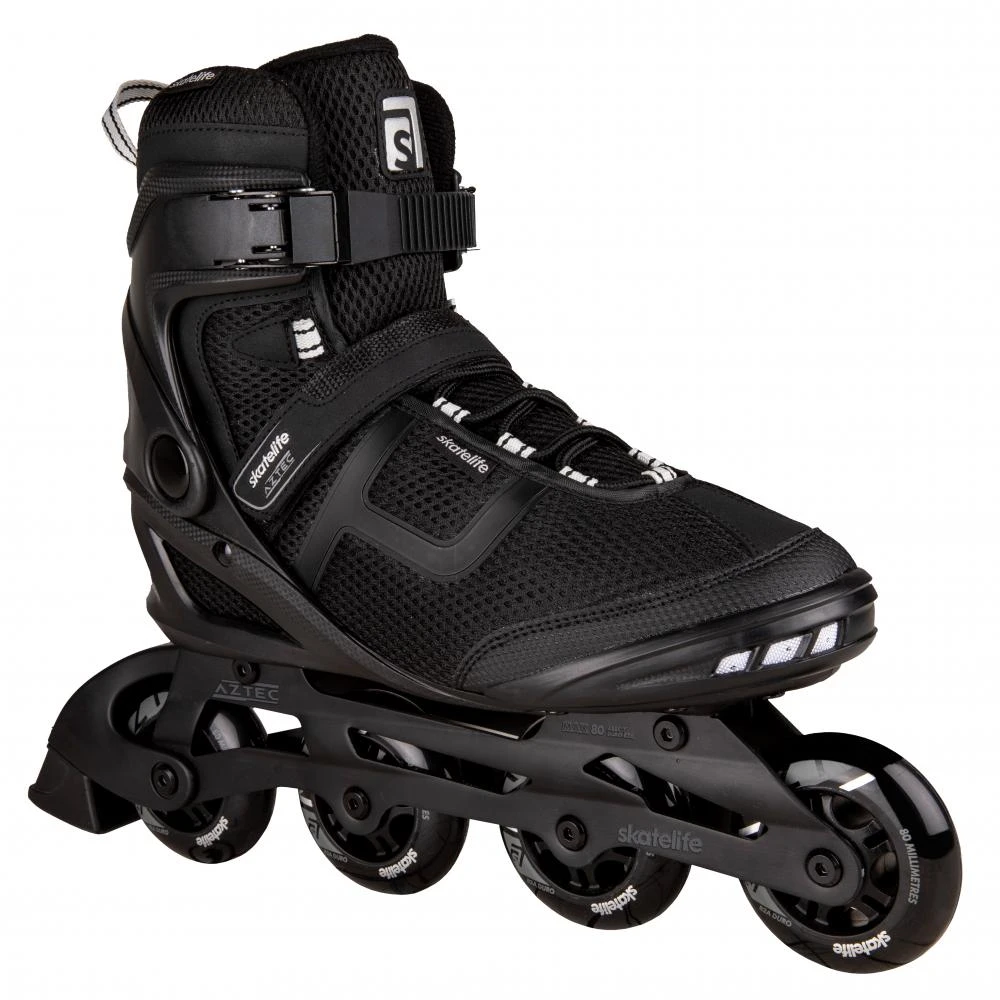 Skatelife Aztec Inline Skates - Black/Silver 3 Skatelife Aztec Inline Skates - Black/Silver