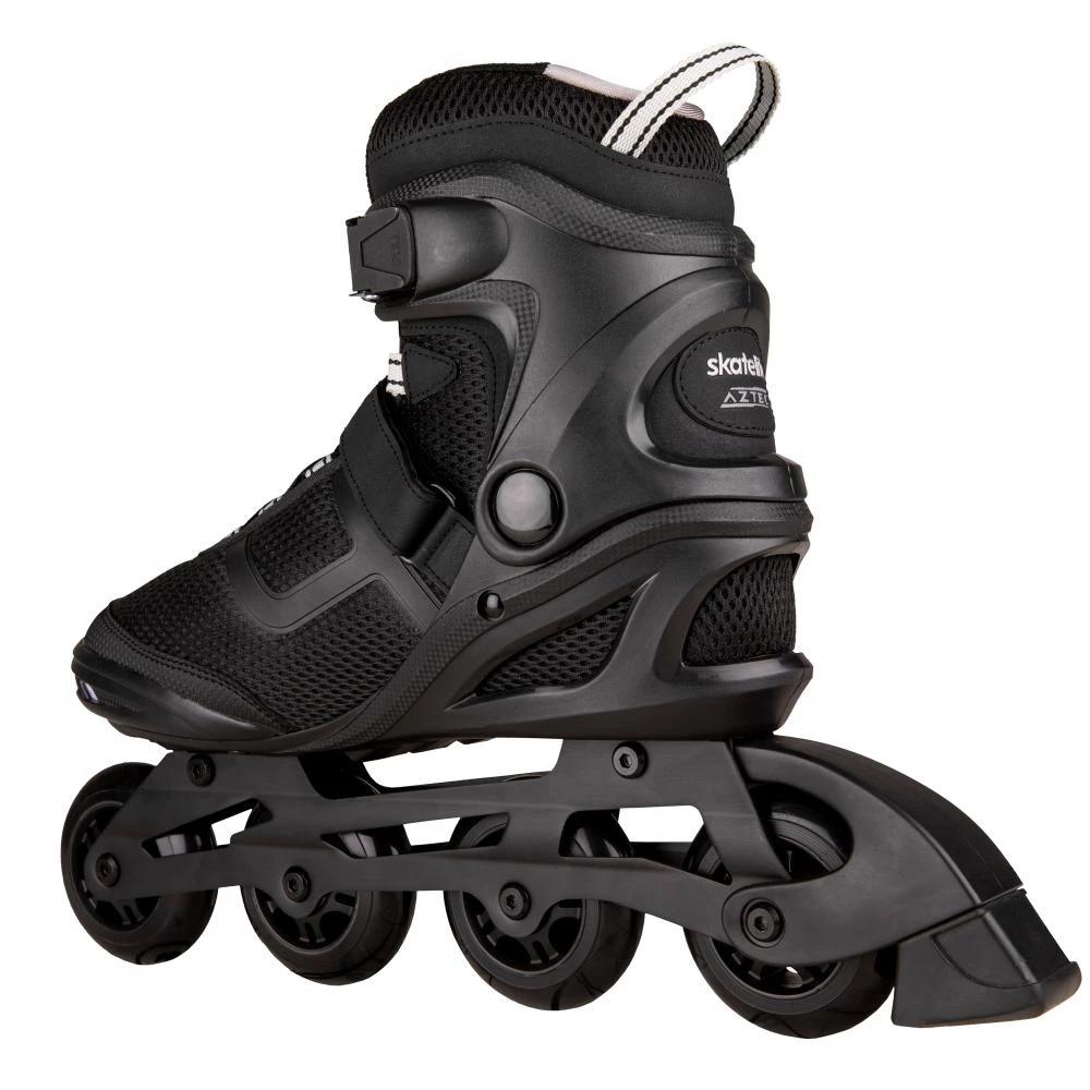 Skatelife Aztec Inline Skates - Black/Silver 4 Skatelife Aztec Inline Skates - Black/Silver - Image 2