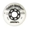 Street Invaders Inline Skate Wheels 84a - White 4 Pack -Skateboard Shop street invaders inline skate wheels 84a