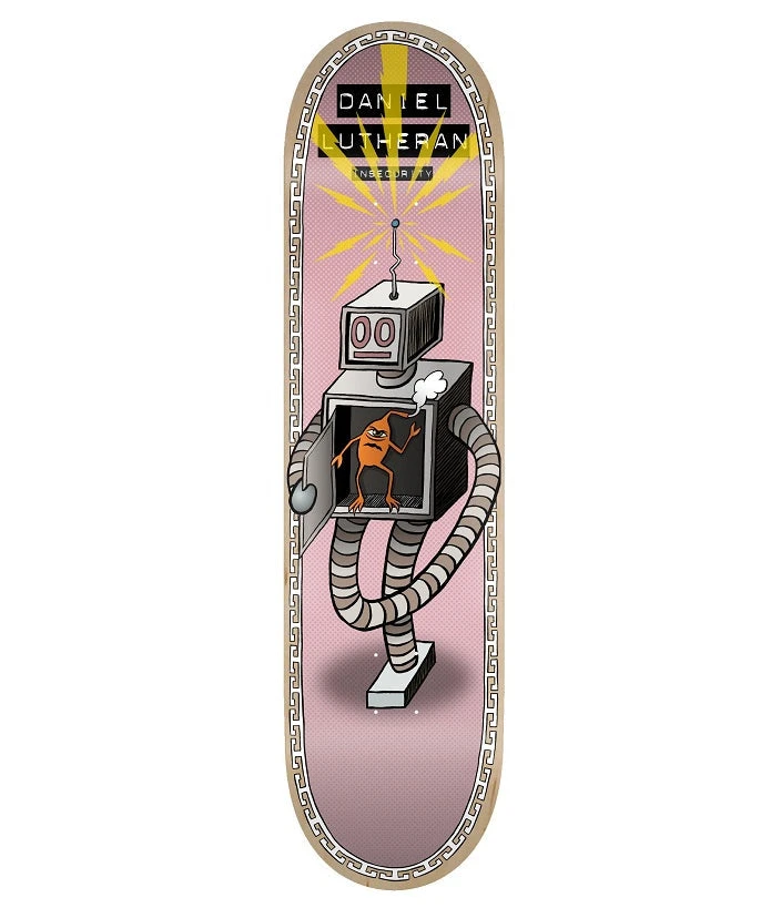 Toy Machine Lutheran Insecurity Skateboard Deck - 8.25" 3 Toy Machine Lutheran Insecurity Skateboard Deck - 8.25"