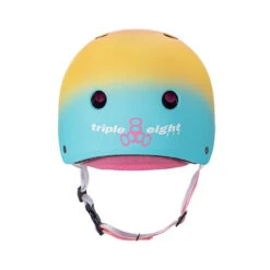 Triple 8 Sweatsaver Helmet - Shaved Ice 7 Triple 8 Sweatsaver Helmet - Shaved Ice -Skateboard Shop triple 8 sweatsaver helmet shaved ice back