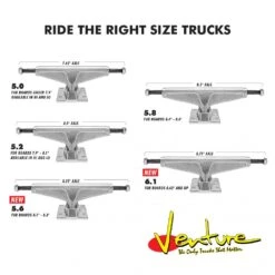 Venture Max Geronzi Pro Edition High Trucks - 5.2 7 Venture Max Geronzi Pro Edition High Trucks - 5.2 -Skateboard Shop ven skt sizes 1 1